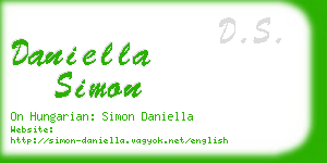 daniella simon business card